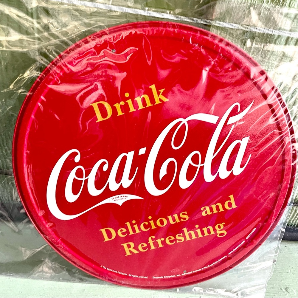 NEW Coca Cola Metal Sign